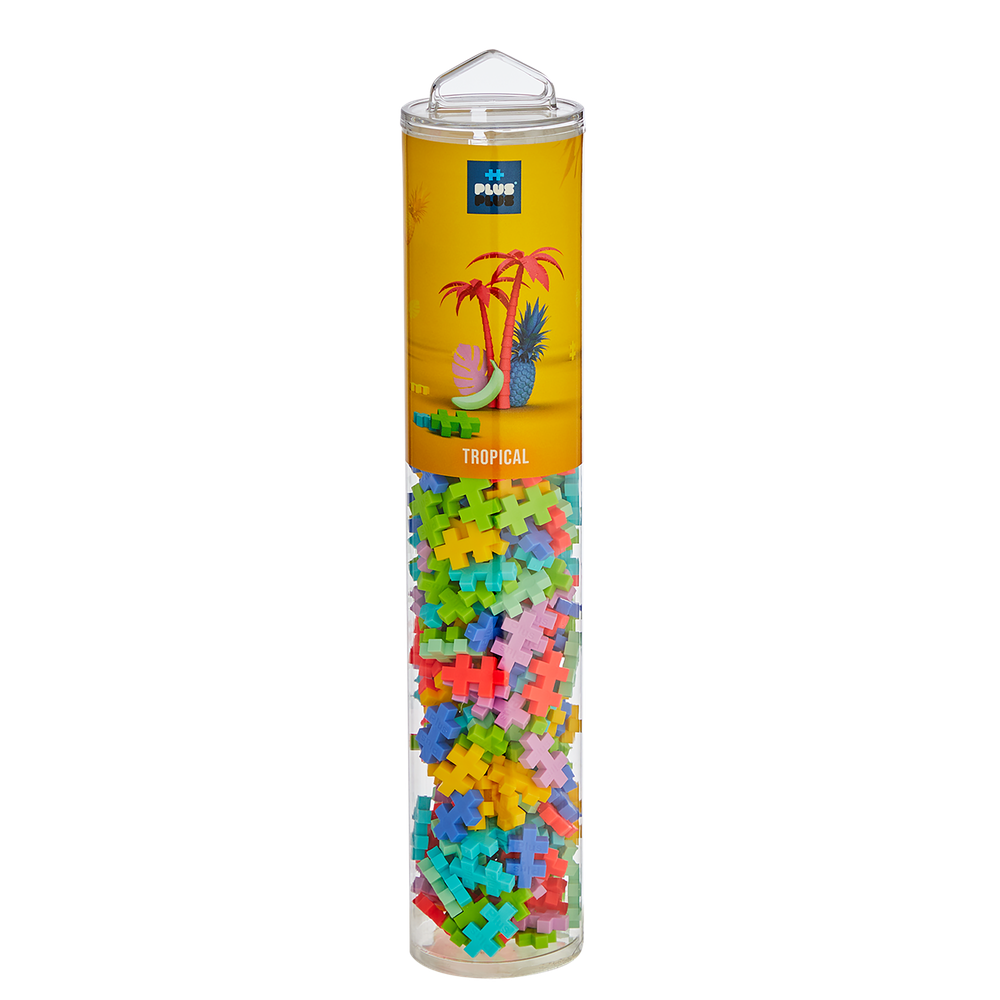 TUBE - TROPICAL - MÉLANGÉ - 240pcs PLUS PLUS