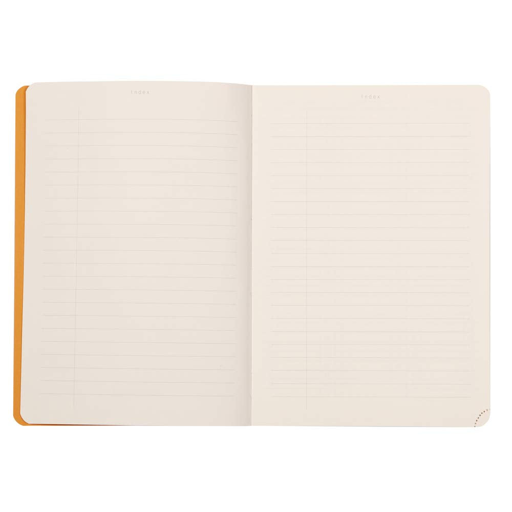 Rhodiarama Agendas Perpétuel A5 90G. 128P. Coquelicot RHODIA