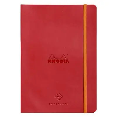 Rhodiarama Agendas Perpétuel A5 90G. 128P. Coquelicot RHODIA