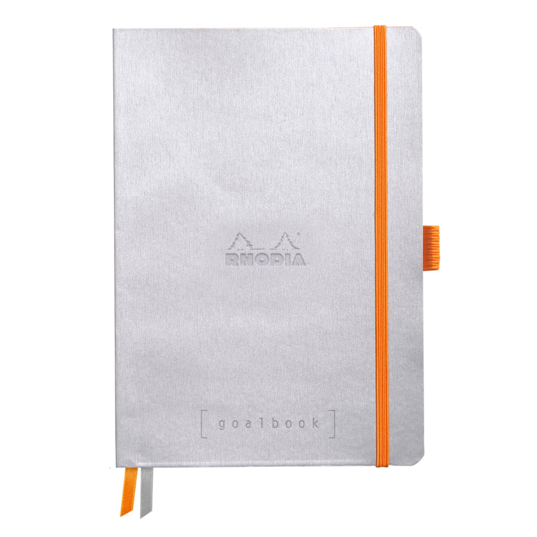 Rhodiarama Cahier de But Dot 5,5X8,5  Argent RHODIA