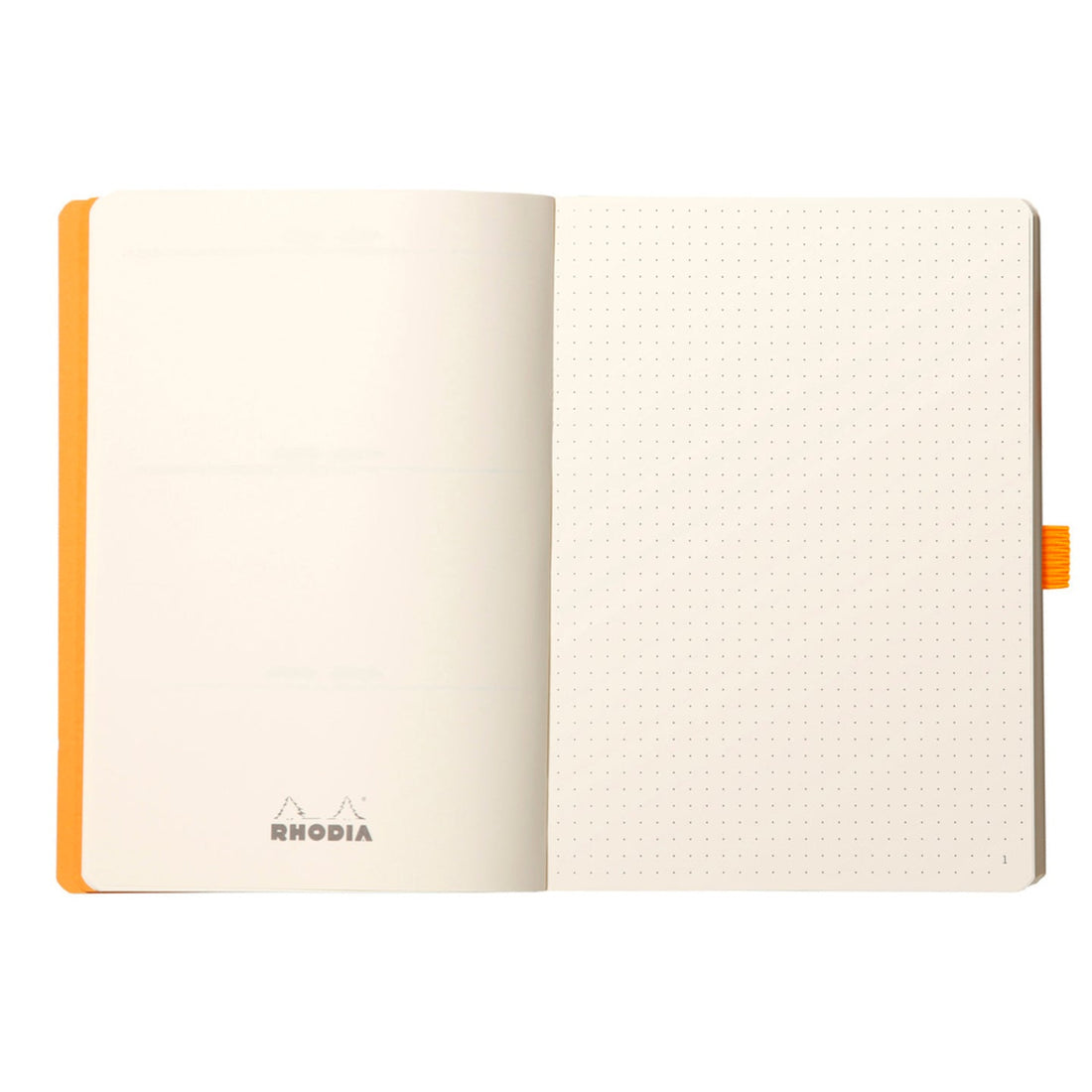 Rhodiarama Cahier de But Dot 5,5X8,5 Chocolat RHODIA