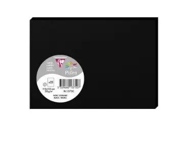 Carte noire 110X155 210G. Paquet.25 POLLEN