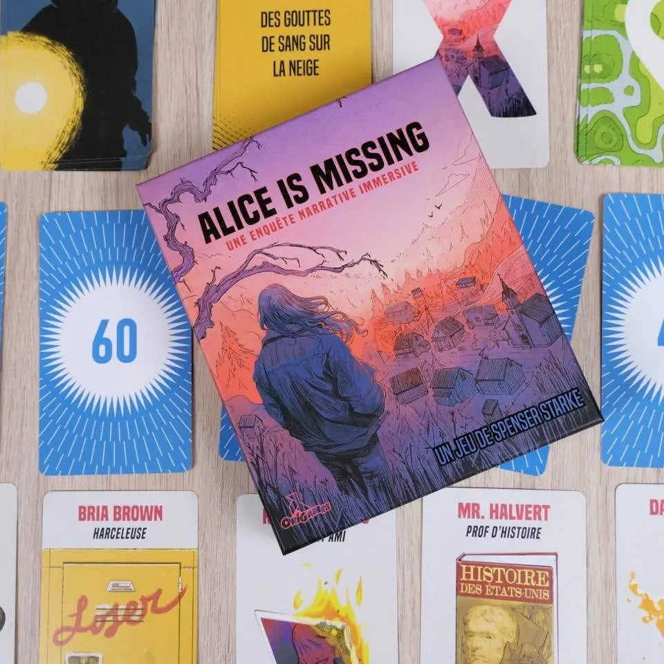 ALICE IS MISSING (FR) ORIGAMES