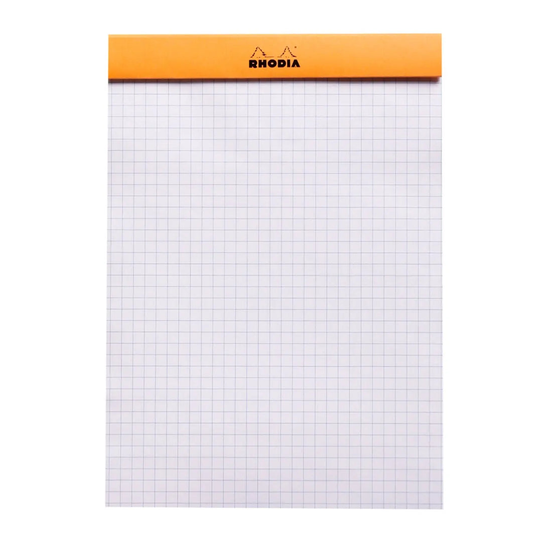 Bloc-notes N°15 agrafé 5/5 -orange- A5. 80 feuilles (14.8x21cm) RHODIA