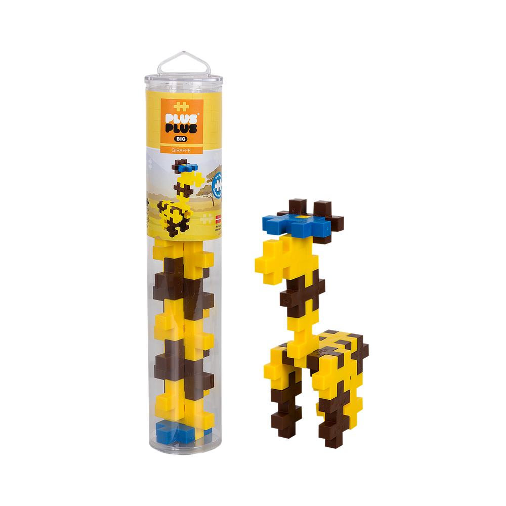TUBE - BIG - GIRAFE - 15pcs PLUS PLUS