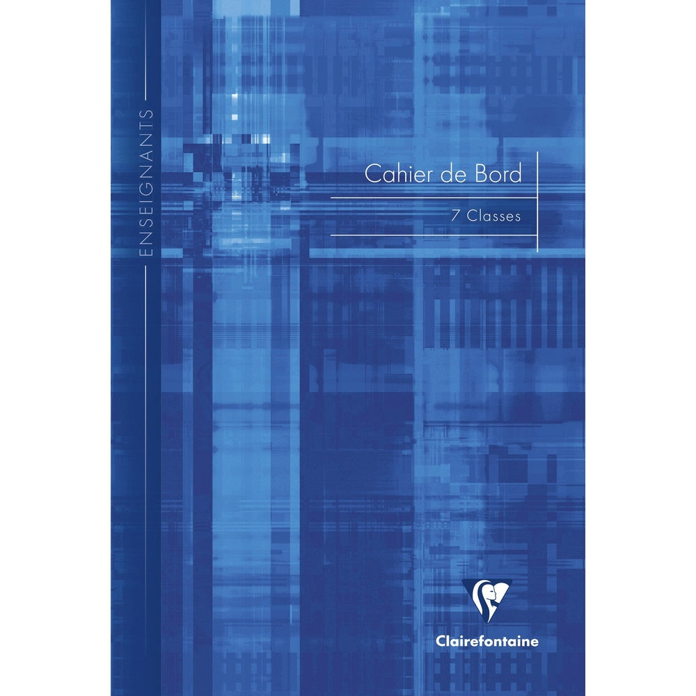 Cahier de bord pour enseignant -assortis- A4.  48 pages (21x29.7cm) CLAIREFONTAINE