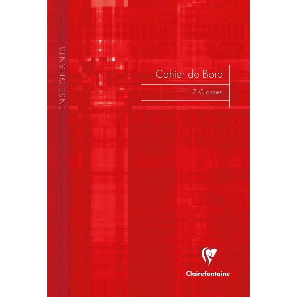 Cahier de bord pour enseignant -assortis- A4.  48 pages (21x29.7cm) CLAIREFONTAINE