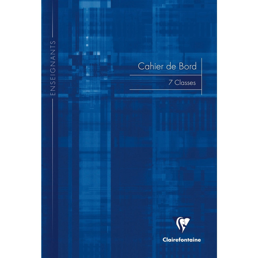 Cahier de bord pour enseignant -assortis- A4.  48 pages (21x29.7cm) CLAIREFONTAINE
