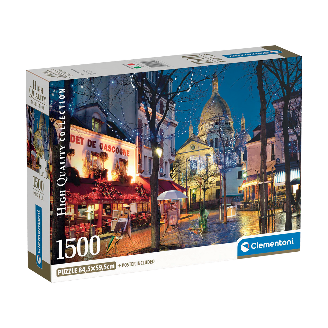 PZ1500: PARIS, MONTMARTRE CLEMENTONI PUZZLES