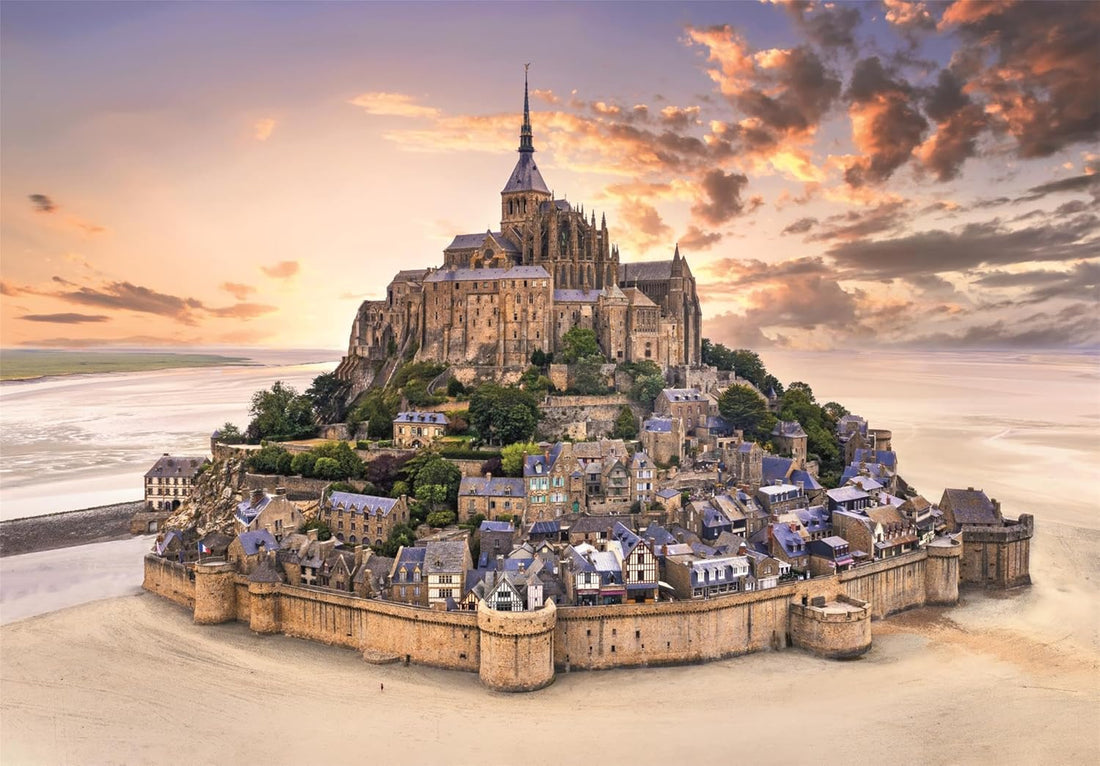 PZ1500: LEVER DU MONT SAINT-MICHEL CLEMENTONI PUZZLES