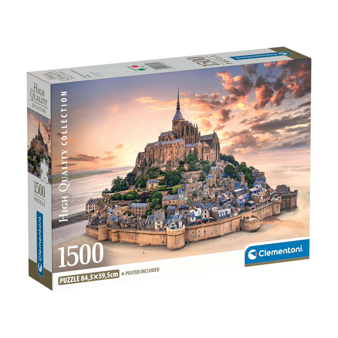 PZ1500: LEVER DU MONT SAINT-MICHEL CLEMENTONI PUZZLES
