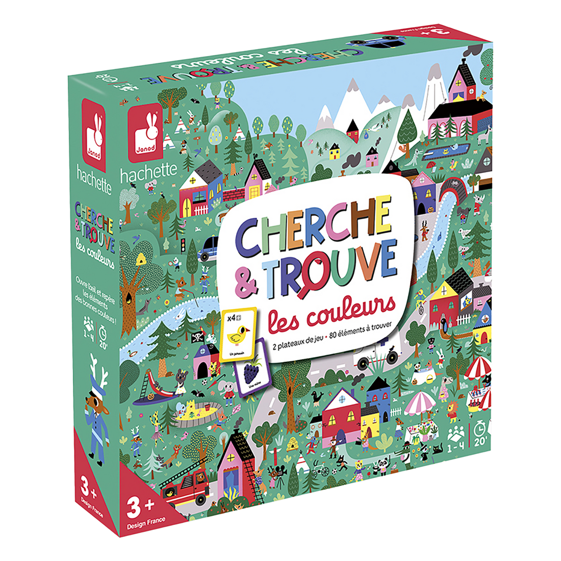 CHERCHE ET TROUVE LES COULEURS JANOD