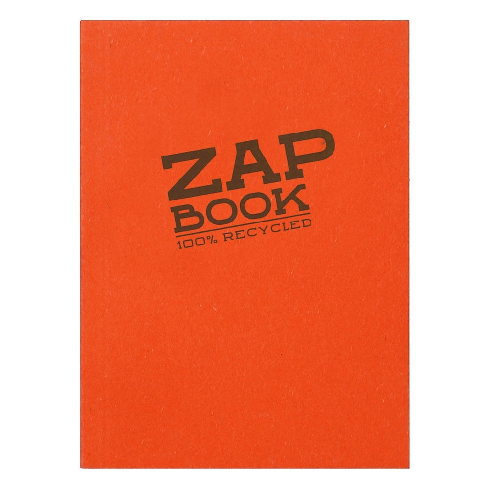 Zap Carnet encollé recyclé -pastel assortis- A6. 320 pages (10.5x14.8cm) CLAIREFONTAINE
