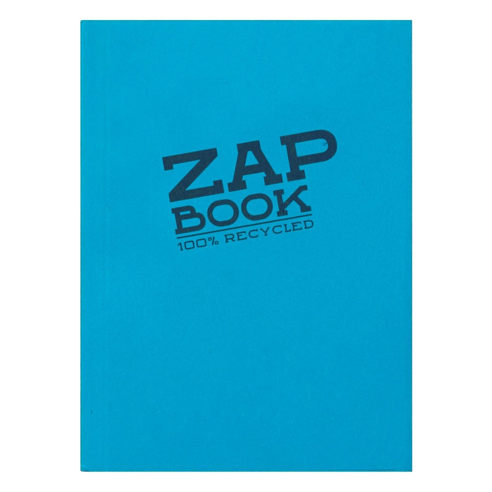 Zap Carnet encollé recyclé -pastel assortis- A6. 320 pages (10.5x14.8cm) CLAIREFONTAINE