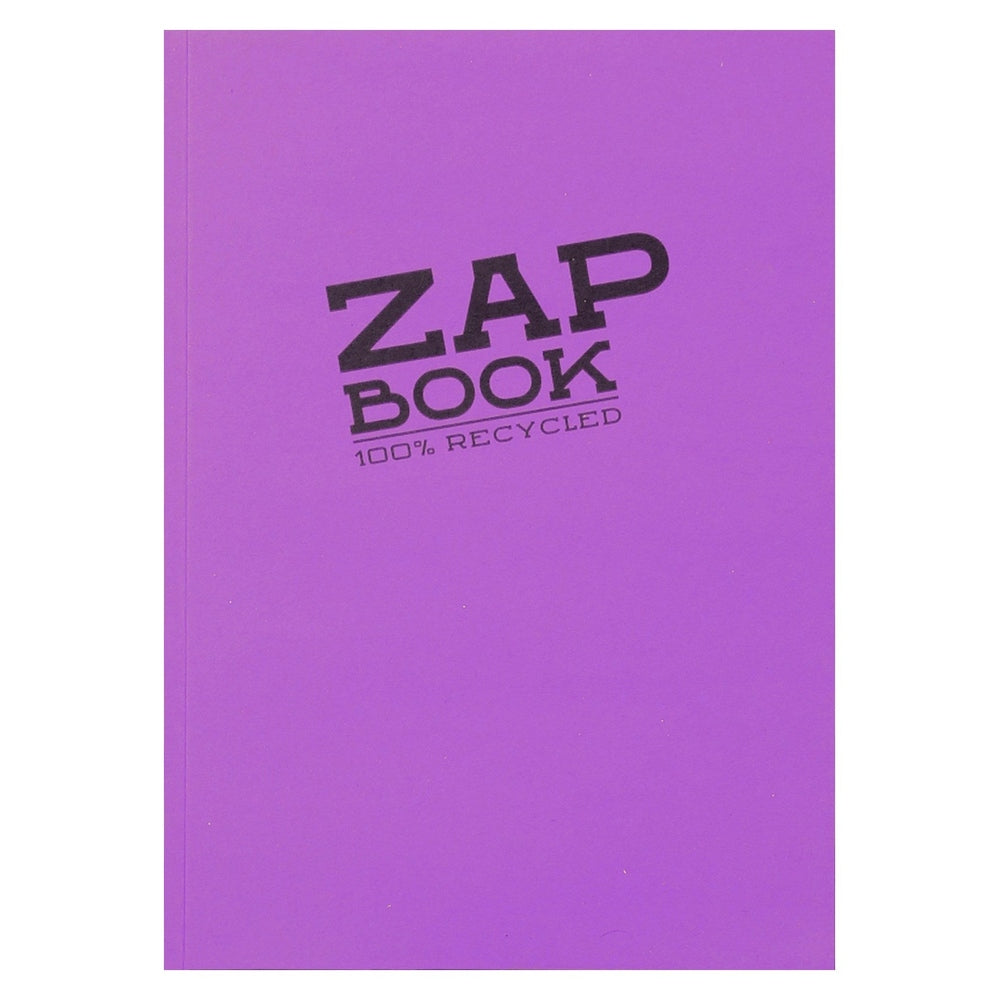 Zap Carnet encollé recyclé -pastel assortis- A5. 320 pages (14.8x21cm) CLAIREFONTAINE