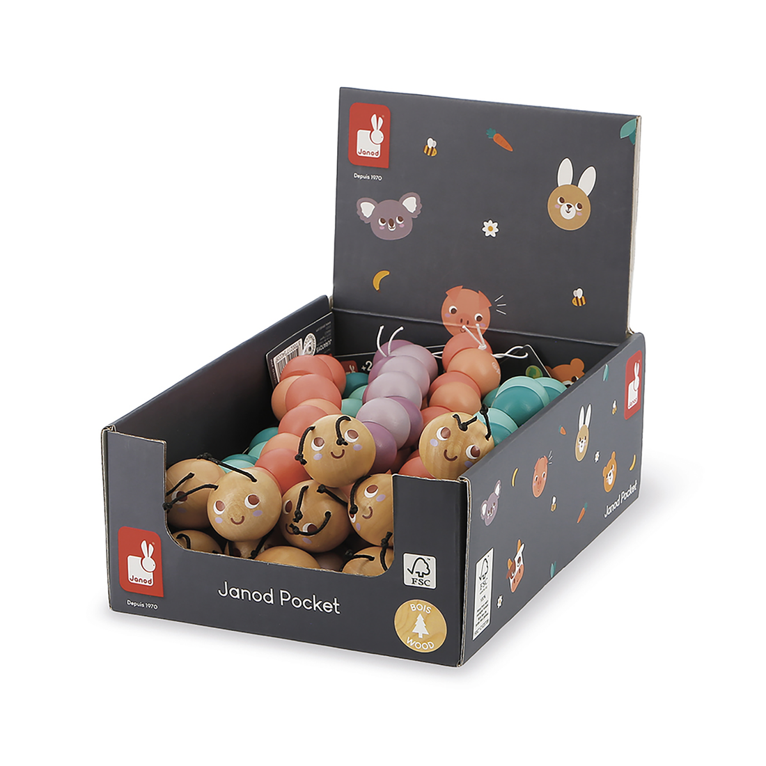 JANOD POCKET - CHENILLES ARTICULÉES (VENDU 12 UNITÉS ) JANOD