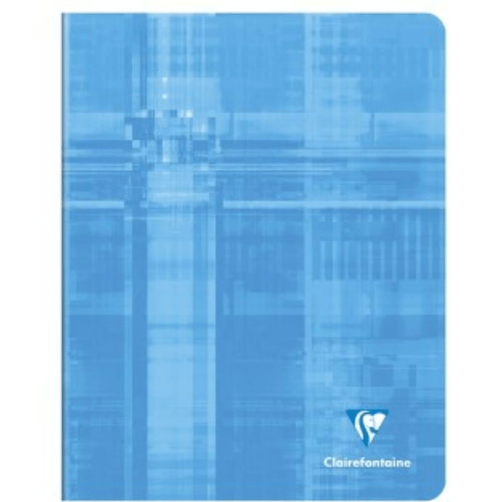 Cahier agrafé 5/5 -assortis- 72 pages (16.5x21cm) CLAIREFONTAINE