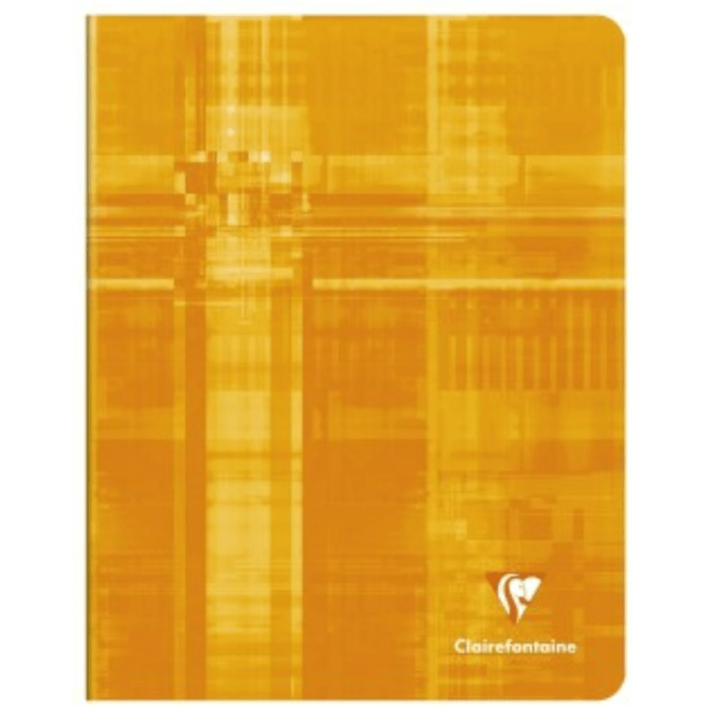 Cahier agrafé 5/5 -assortis- 72 pages (16.5x21cm) CLAIREFONTAINE