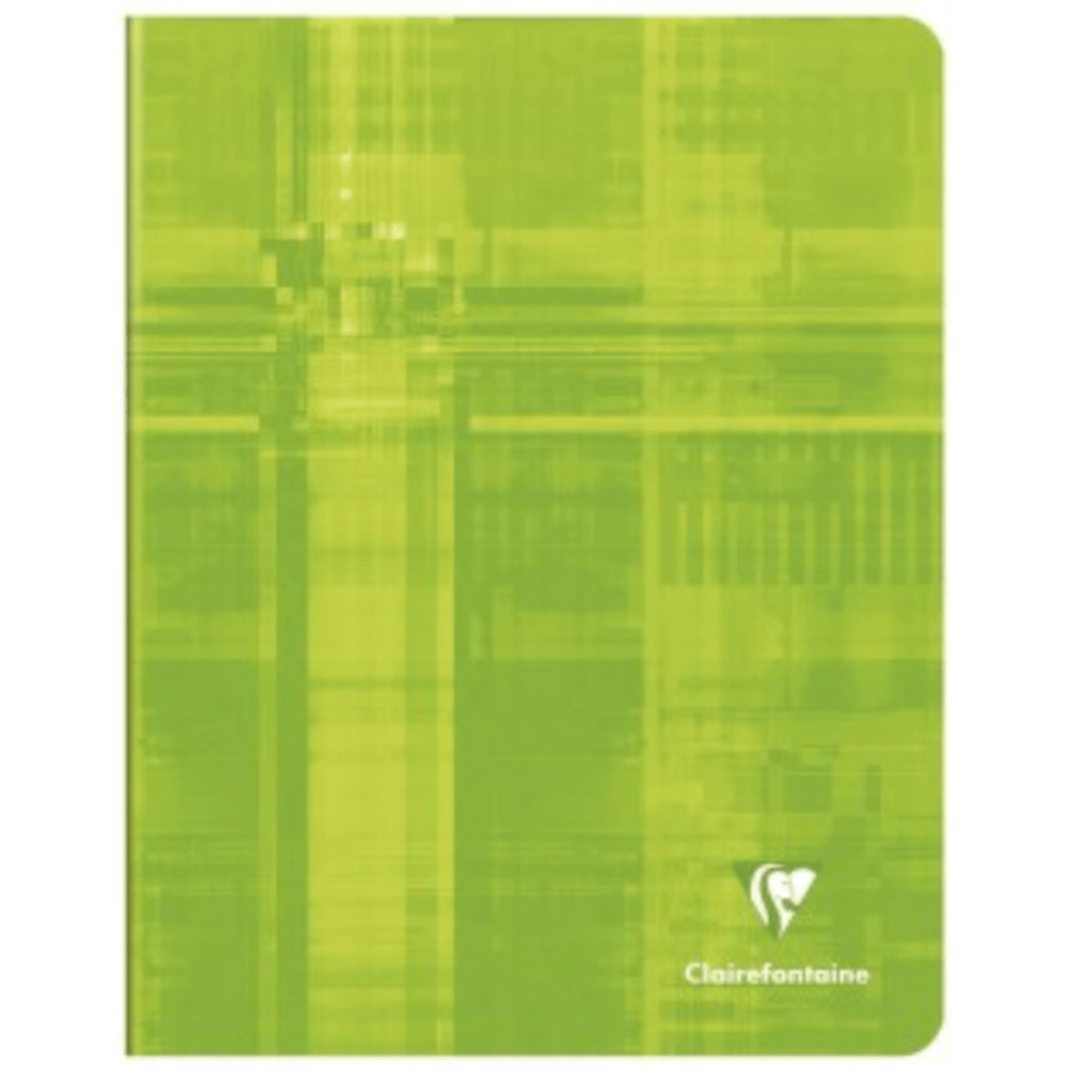 Cahier agrafé 5/5 -assortis- 72 pages (16.5x21cm) CLAIREFONTAINE