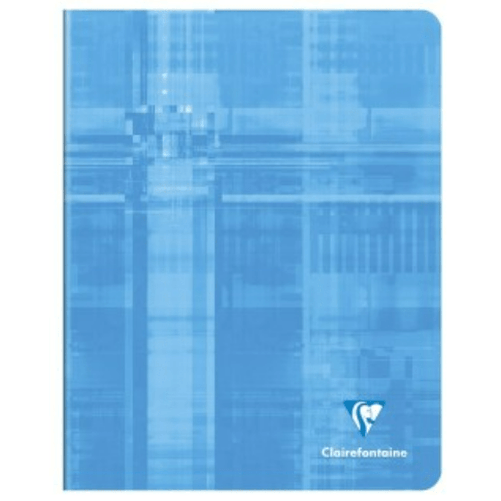 Cahier agrafé 5/5 -assortis- 96 pages (16.5x21cm) CLAIREFONTAINE