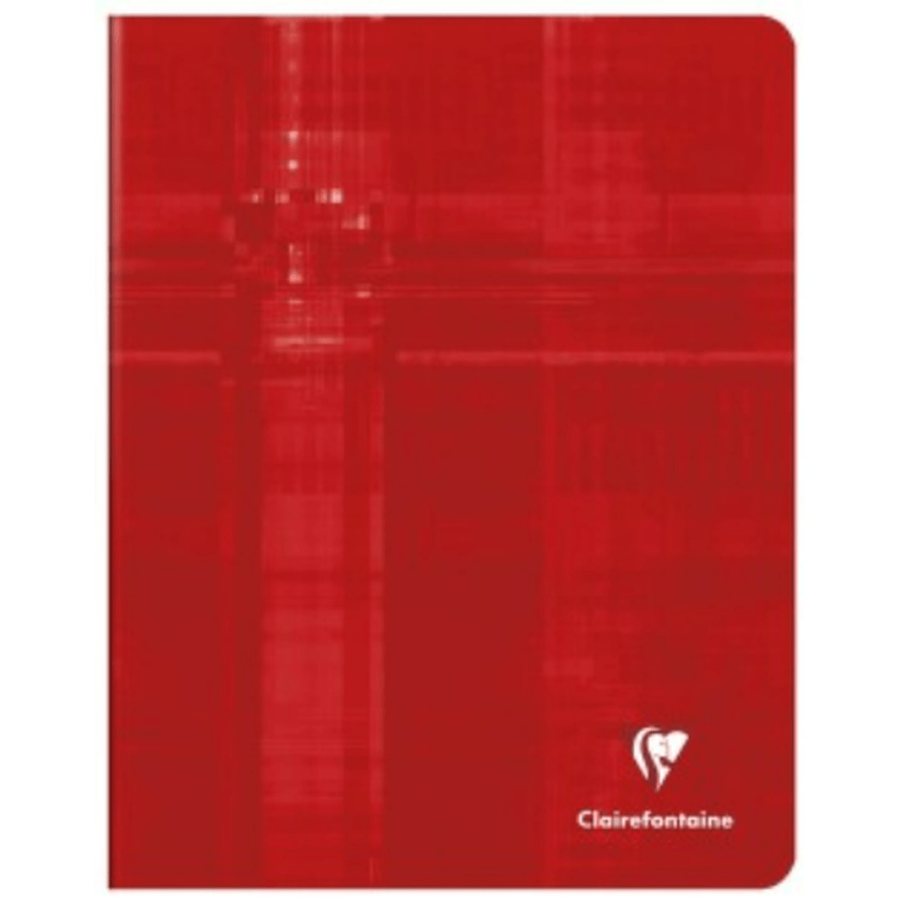 Cahier agrafé 5/5 -assortis- 96 pages (16.5x21cm) CLAIREFONTAINE