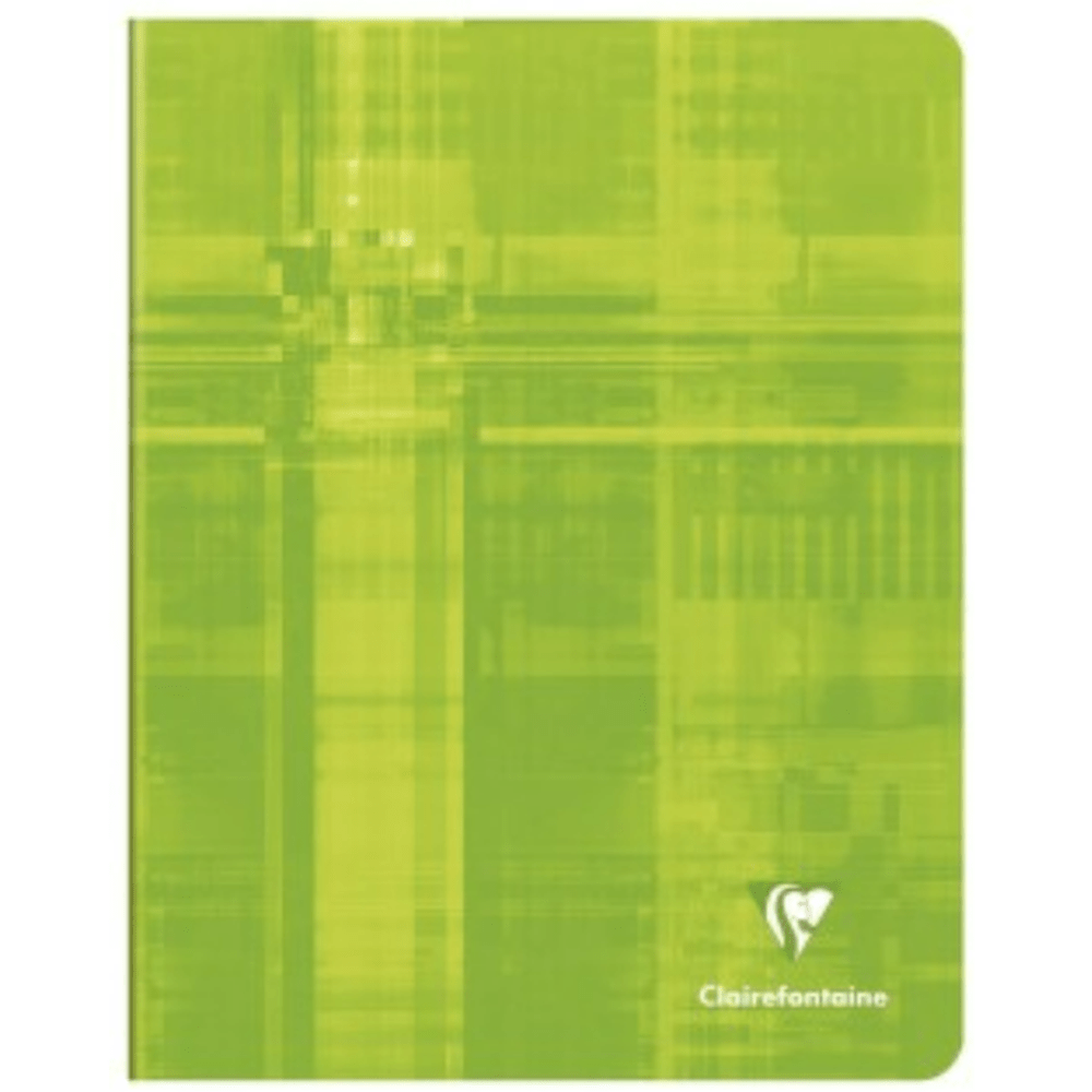 Cahier agrafé 5/5 -assortis- 96 pages (16.5x21cm) CLAIREFONTAINE