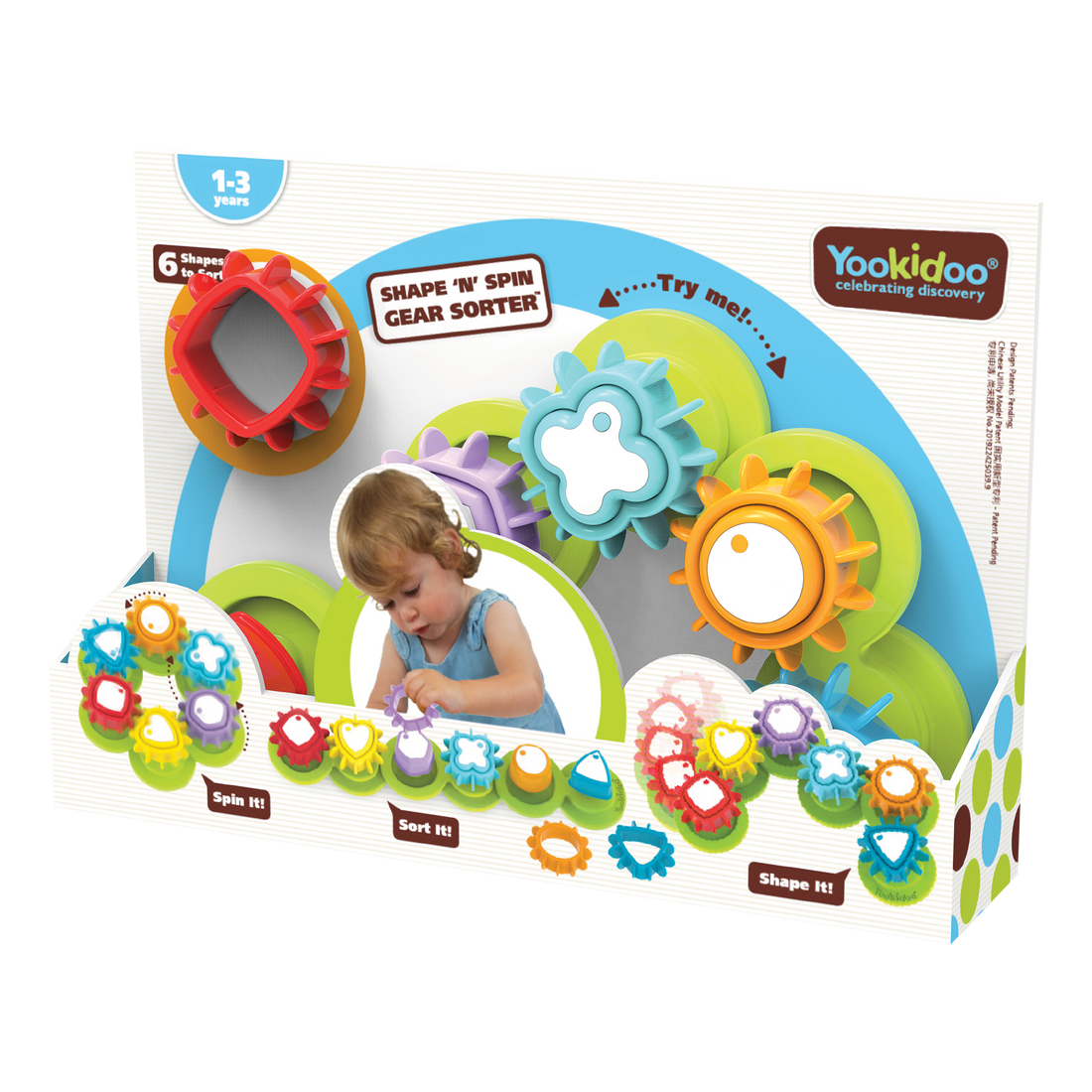 FORME & TOURNE TRIEUR D'ENGRENAGES YOOKIDOO