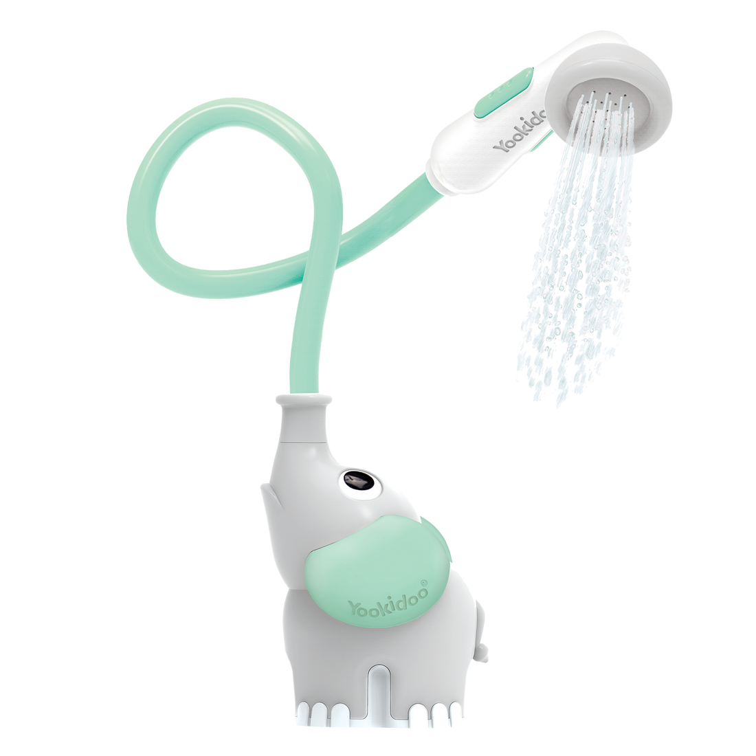 DOUCHE ÉLÉPHANT POUR BÉBÉ - TURQUOISE YOOKIDOO