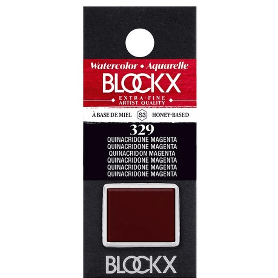 Aquarelle Quinacridone Magenta - Demi. BLOCKX