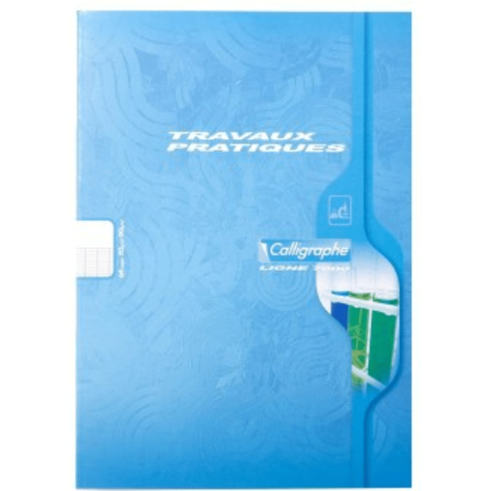 7000: Cahier travaux pratiques agrafé seyès -assortis- A4. 64 pages (21x29.7cm) CLAIREFONTAINE