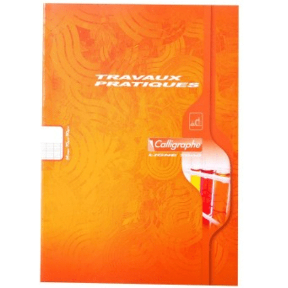 7000: Cahier travaux pratiques agrafé seyès -assortis- A4. 64 pages (21x29.7cm) CLAIREFONTAINE