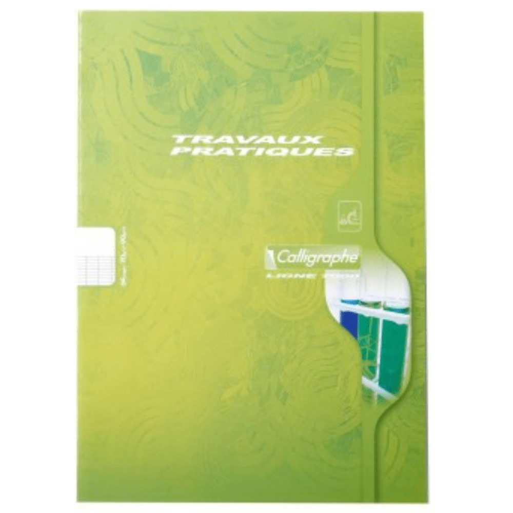 7000: Cahier travaux pratiques agrafé seyès -assortis- A4. 64 pages (21x29.7cm) CLAIREFONTAINE