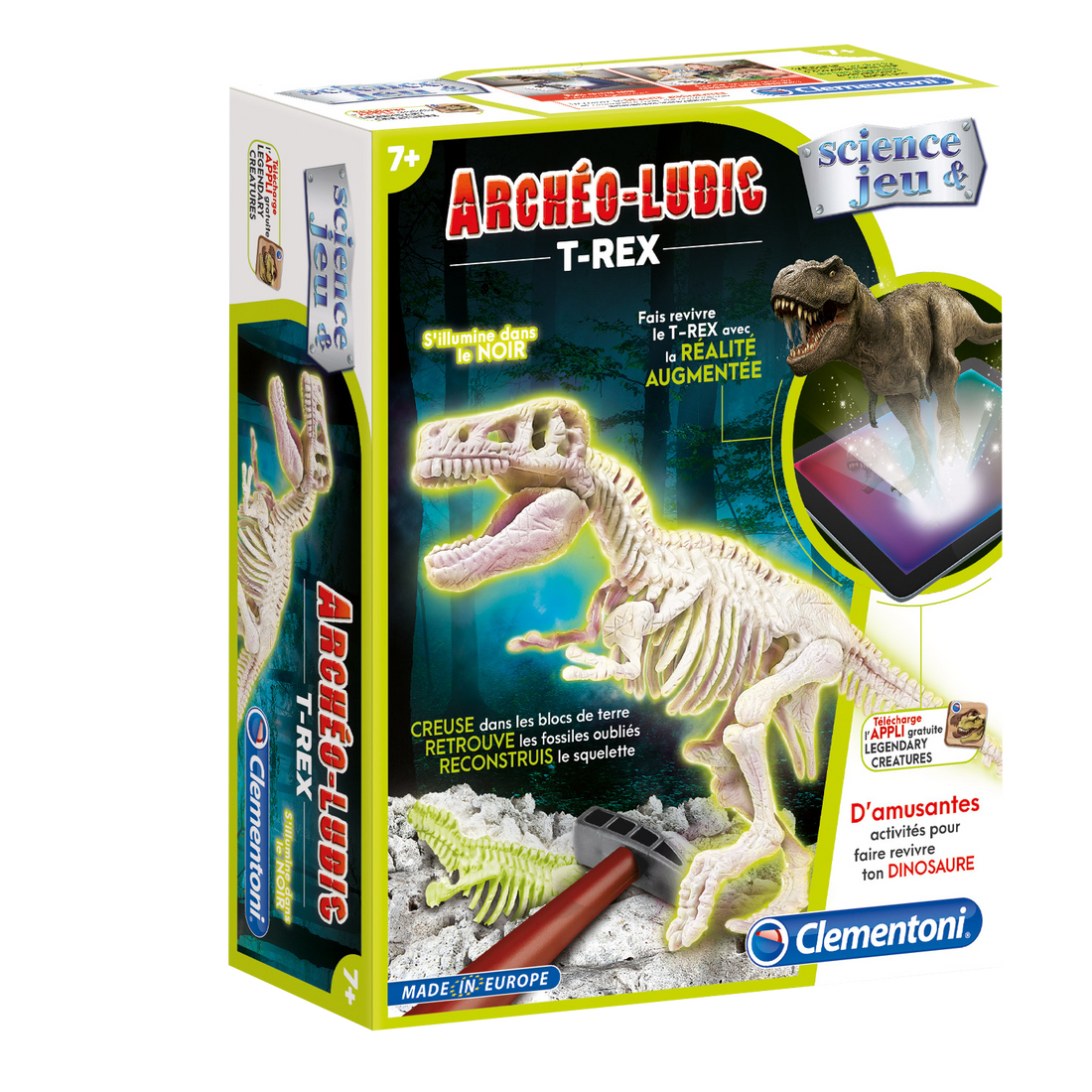 ARCHEO LUDIC T-REX FLUO CLEMENTONI