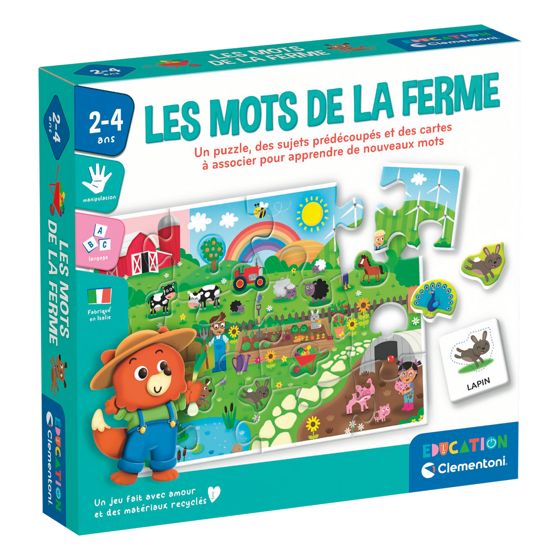 EDUCATION: LES MOTS DE LA FERME CLEMENTONI