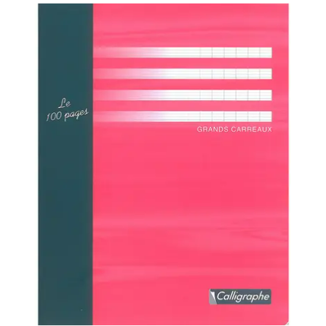 7000: Cahier essai agrafé seyès -assortis- 96 pages (17x22cm) CLAIREFONTAINE