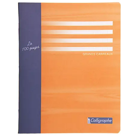 7000: Cahier essai agrafé seyès -assortis- 96 pages (17x22cm) CLAIREFONTAINE