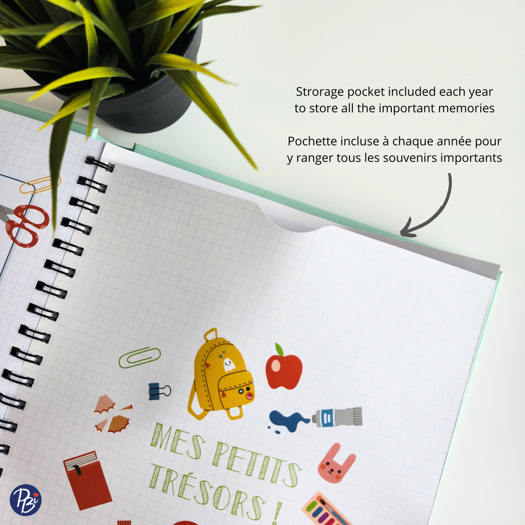 ALBUM- SOUVENIRS DE L'ÉCOLE V1 PBI LIVRES NOTES