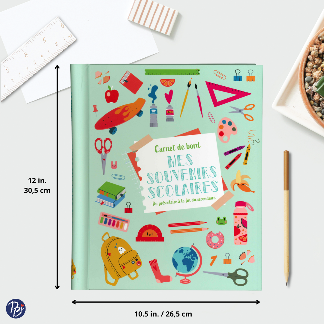 ALBUM- SOUVENIRS DE L'ÉCOLE V1 PBI LIVRES NOTES