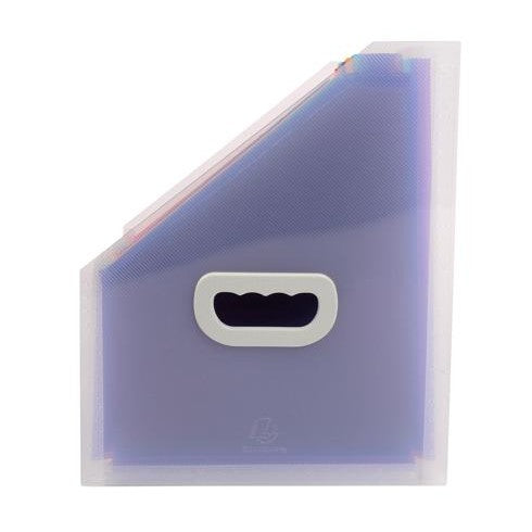 Boîte à magazines Crystal 12 compartiments  26x32.5cm EXACOMPTA