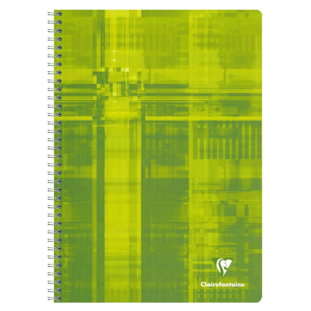 Cahier reliure intégrale seyès -assortis- A4. 180 pages (21x29.7cm) CLAIREFONTAINE