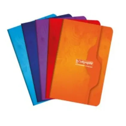 7000: Carnet agrafé 5/5 -assortis- 96 pages (9x14cm) CLAIREFONTAINE