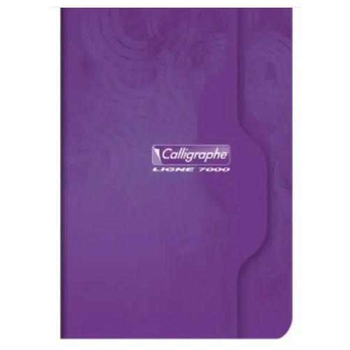 7000: Carnet agrafé 5/5 -assortis- 96 pages (9x14cm) CLAIREFONTAINE