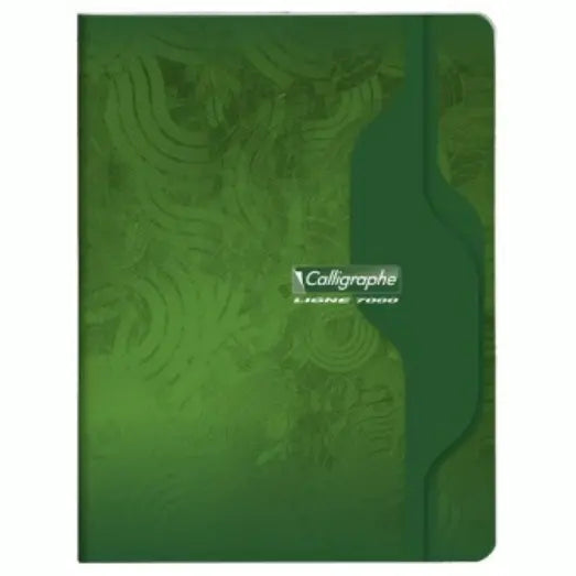 7000: Cahier agrafé seyès -assortis- 96 pages (17x22cm) CLAIREFONTAINE