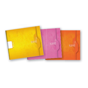 7000: cahier de maternelle agrafé DL 5mm -orange- 24 pages (17x22cm) CLAIREFONTAINE