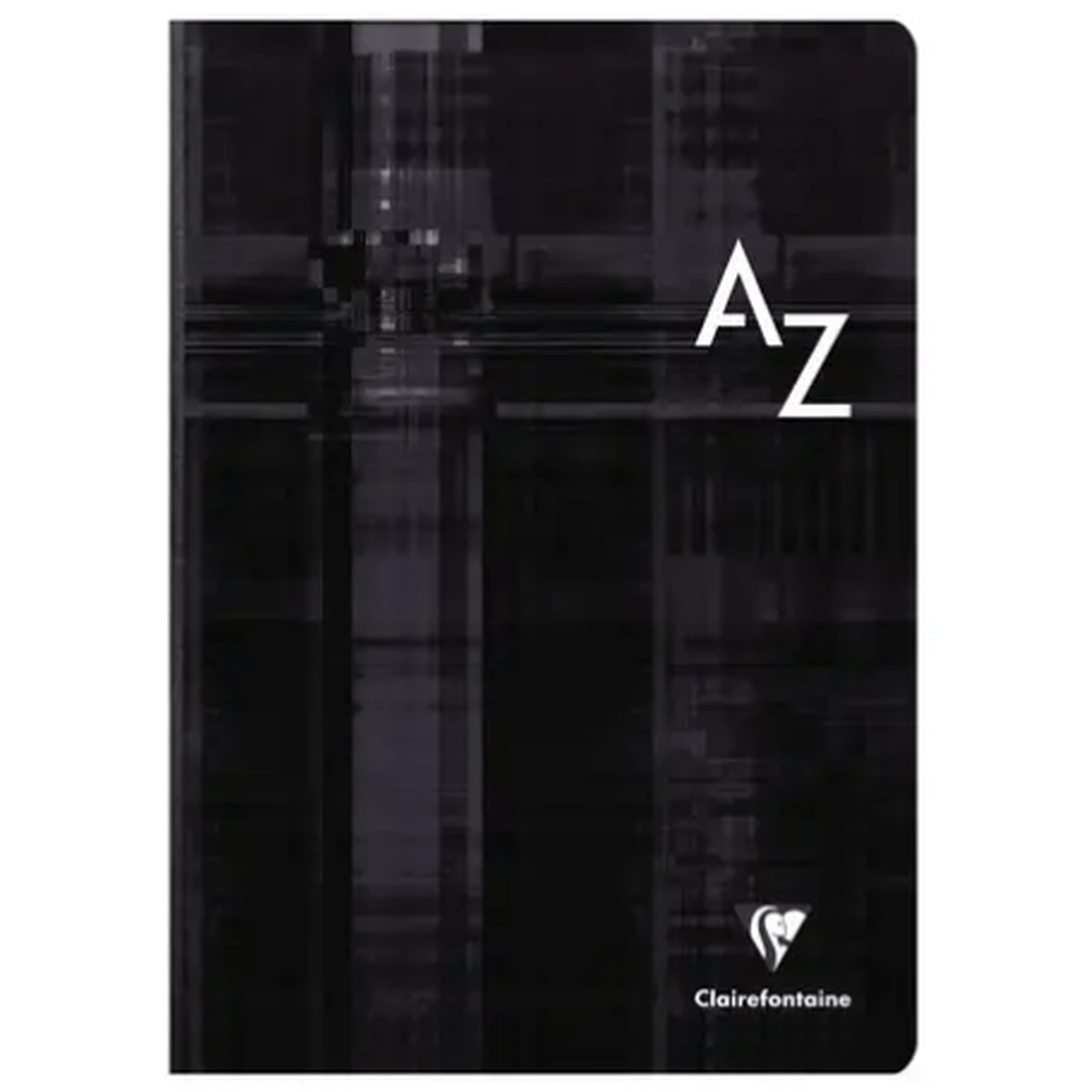 Cahier répertoire dos toilé  5/5 -assortis- A4. 192 pages (21x29.7cm) CLAIREFONTAINE