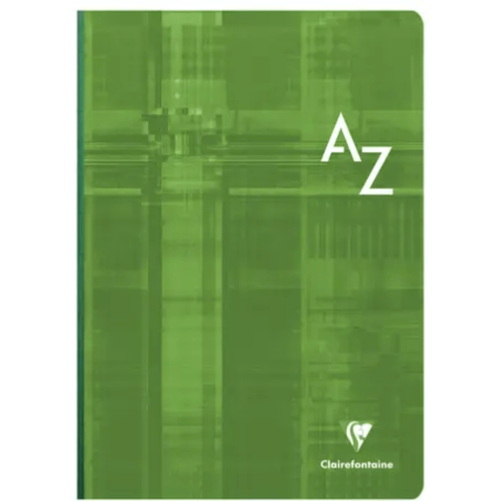 Cahier répertoire dos toilé  5/5 -assortis- A4. 192 pages (21x29.7cm) CLAIREFONTAINE