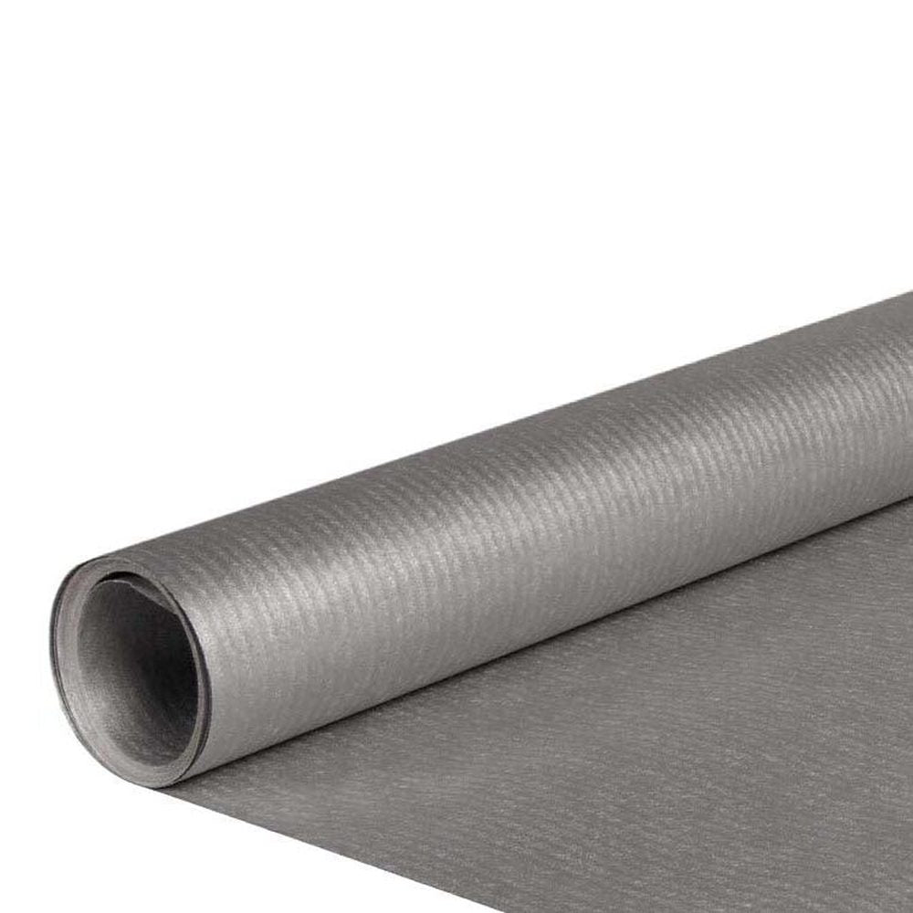 Papier Kraft Argenté 3M X 70Cm CLAIREFONTAINE