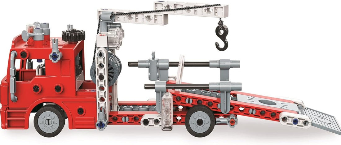 SCIENCE & JEU: ATELIER MÉCANIQUE - CAMION DE POMPIER CLEMENTONI