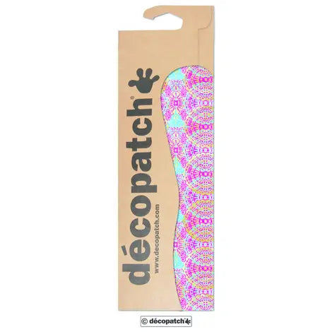 Turquoise Paisley 3 Feuilles DECOPATCH