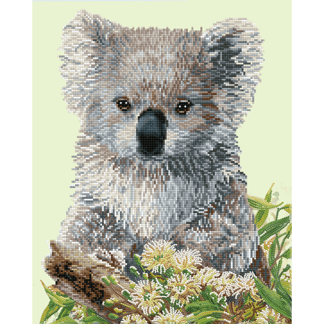 Koala & Fleur dEucalyptus 59X49 DIAMOND DOTZ